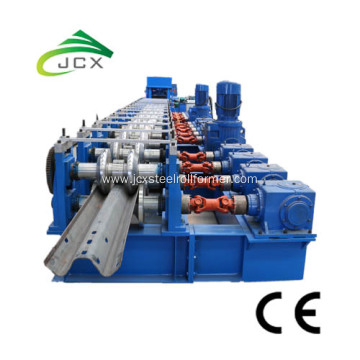 W metal beam Crash barrier machine